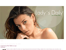 Tablet Screenshot of ladysdaily.com